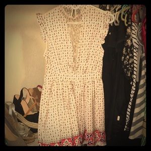 Gorgeous silk and lace dress